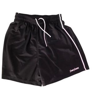 Sport Sphere Black and White Casual Sporty Shorts